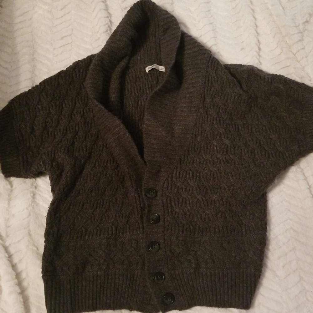 Womens old navy xl brown sweater cardigan 16